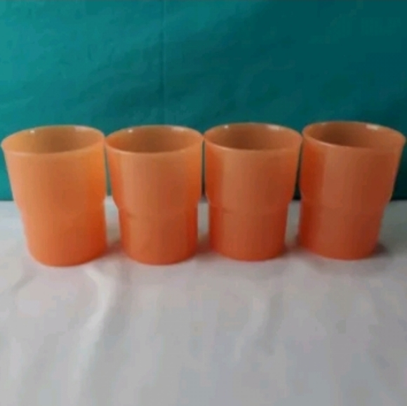 TUPPERWARE 12 Piece Tabletop Tumbler Bouquet Set Spring Colors Green Orange Pink - Picture 16 of 16